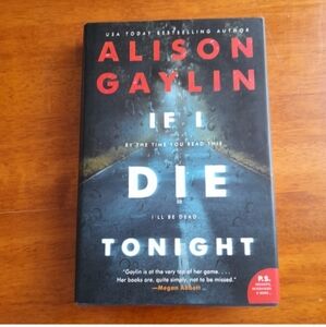 If I Die Tonight Hardcover Book